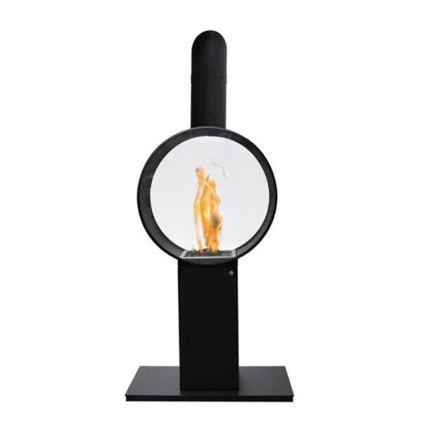 Fuora G Nero Spartherm gaspejs - sort