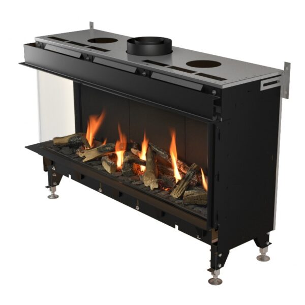 Planika Valentino 1000 Gaspejs H:852 B:1024 D:425 - Venstre sideglas